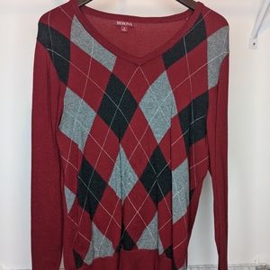 Men's Merona argyle sweater